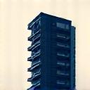 Modern commercial office building facade