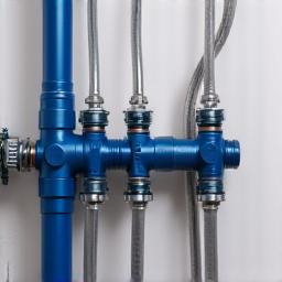 Hydronic radiant tubing manifold with labeled zones